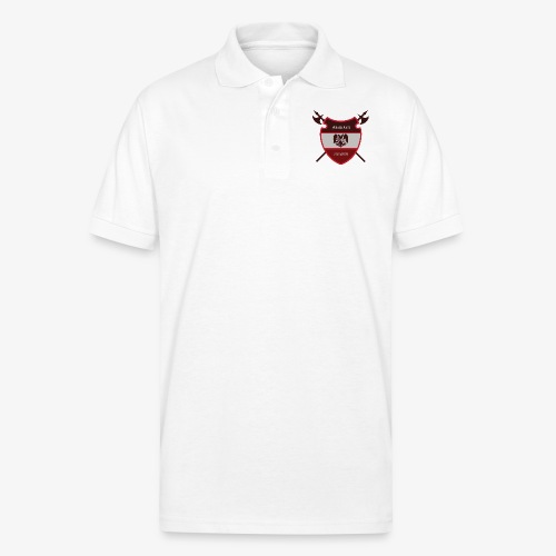 House Pendragon Crest - Family Before All - Gildan Unisex 50/50 Jersey Polo