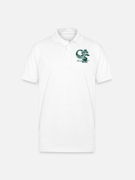 Bonsai Mama - Gildan Unisex 50/50 Jersey Polo - white