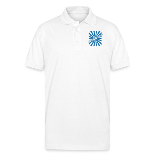 clarinet in love.png - Gildan Unisex 50/50 Jersey Polo