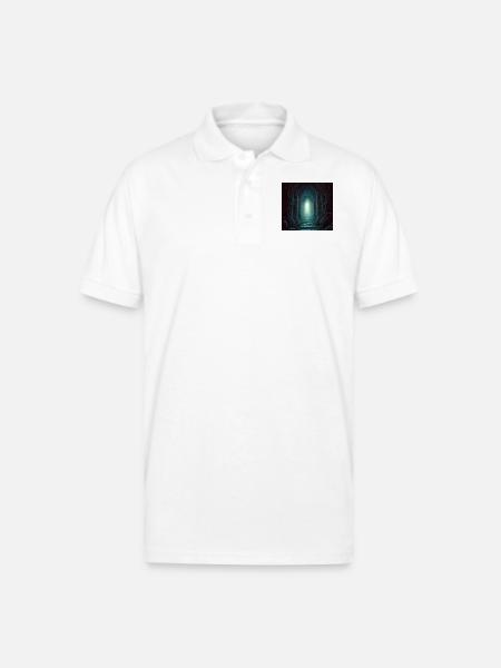 Secret gate - Gildan Unisex 50/50 Jersey Polo - white