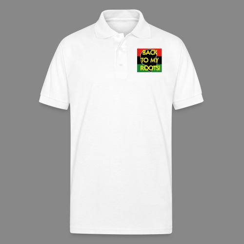 Back To My Roots - Gildan Unisex 50/50 Jersey Polo