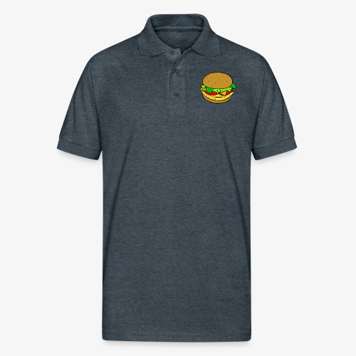 Comic Burger - Gildan Unisex 50/50 Jersey Polo
