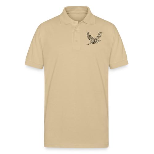 DOVE Peace in FLIGHT - Gildan Unisex 50/50 Jersey Polo