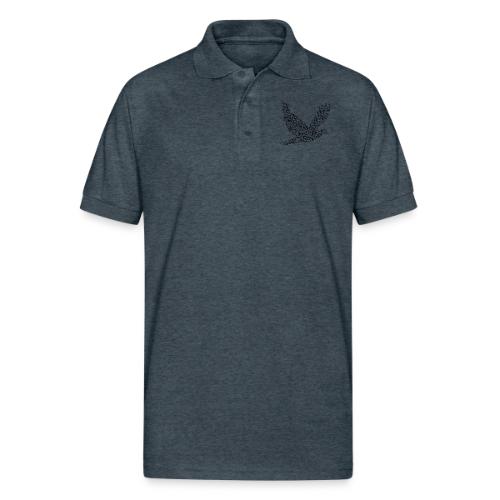 DOVE Peace in FLIGHT - Gildan Unisex 50/50 Jersey Polo