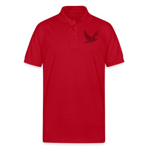 DOVE Peace in FLIGHT - Gildan Unisex 50/50 Jersey Polo