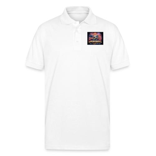 USA 250th Celebration - Gildan Unisex 50/50 Jersey Polo
