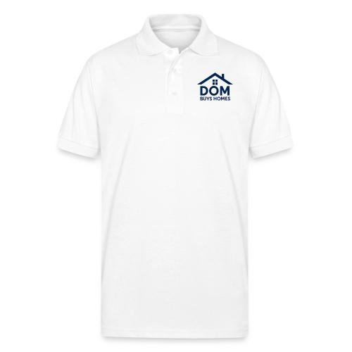 Dom Buys Homes Navy Blue - Gildan Unisex 50/50 Jersey Polo
