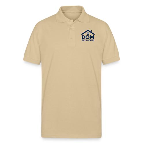 Dom Buys Homes Navy Blue - Gildan Unisex 50/50 Jersey Polo