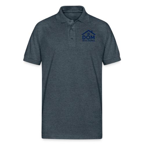 Dom Buys Homes Navy Blue - Gildan Unisex 50/50 Jersey Polo