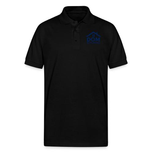 Dom Buys Homes Navy Blue - Gildan Unisex 50/50 Jersey Polo