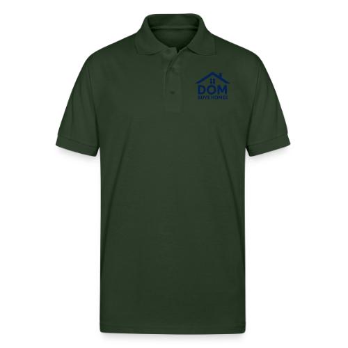 Dom Buys Homes Navy Blue - Gildan Unisex 50/50 Jersey Polo