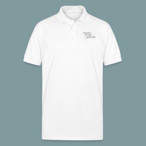 Elegance through Abstraction - Gildan Unisex 50/50 Jersey Polo