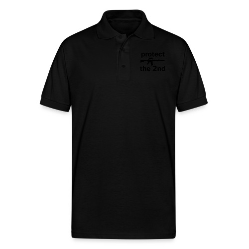 PROTECT THE 2ND - Gildan Unisex 50/50 Jersey Polo