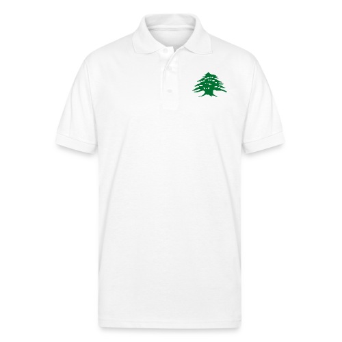 Lebanese Pride Shirt - Gildan Unisex 50/50 Jersey Polo
