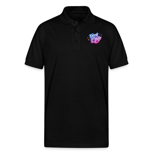 Geek Pride T-Shirt - Gildan Men’s 50/50 Jersey Polo