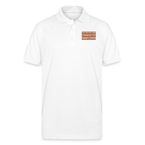 Some's Attention - Gildan Unisex 50/50 Jersey Polo