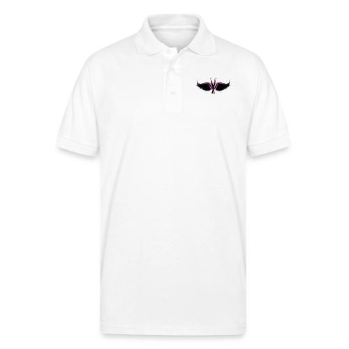 Lash Tweezer Wings black - Gildan Unisex 50/50 Jersey Polo