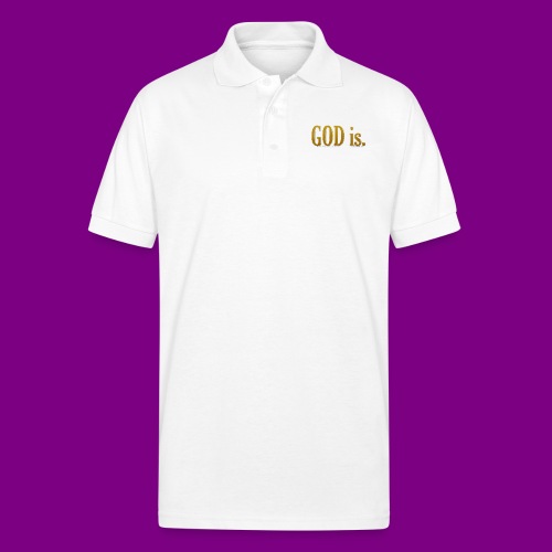 God is. - A Course in Miracles - Gildan Unisex 50/50 Jersey Polo