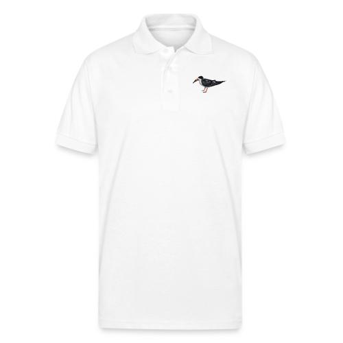 Black skimmer - Gildan Unisex 50/50 Jersey Polo