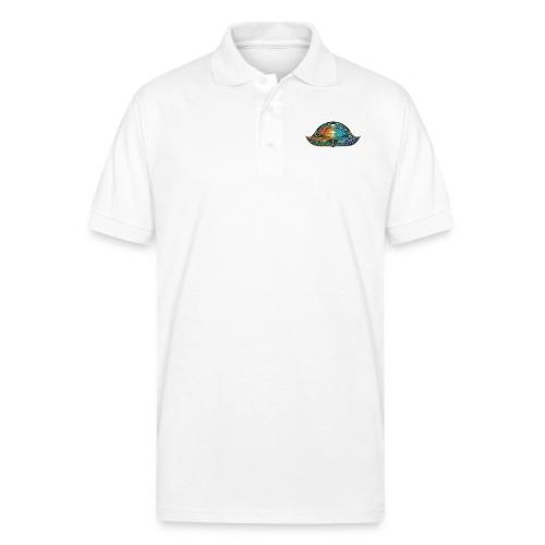 Easter Cast the Net Again T Shirt, abundance Gift - Gildan Unisex 50/50 Jersey Polo