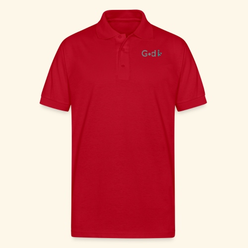 GOD IS #3 - Gildan Unisex 50/50 Jersey Polo