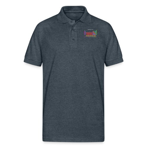 Periodic Table T-shirt (Dark) - Gildan Unisex 50/50 Jersey Polo