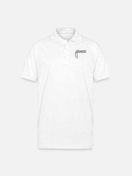 ATLANTIC Records Soft Ringspun Cotton Vintage Jazz - Gildan Unisex 50/50 Jersey Polo - white