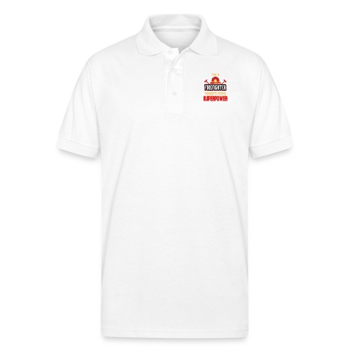 What's your superpower - Gildan Unisex 50/50 Jersey Polo