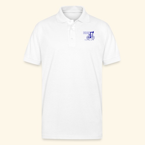 Cycologist T Shirt for Men, Women, Kids, Babies - Gildan Unisex 50/50 Jersey Polo