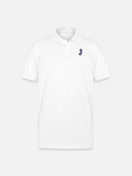 Phish Fishman Donut New Jersey Phanart - Gildan Unisex 50/50 Jersey Polo - white