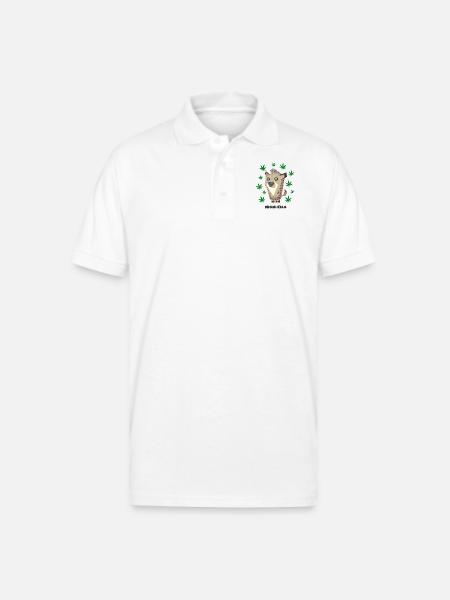 High Ena - Gildan Unisex 50/50 Jersey Polo - white