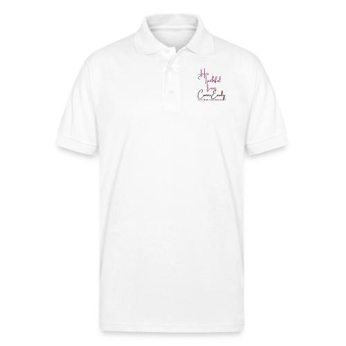 His faithful love comes easily - Gildan Unisex 50/50 Jersey Polo