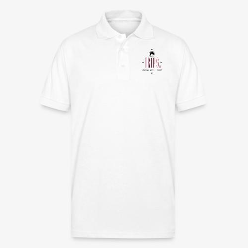 Original Trips Inc.™ Logo Multicolored Design - Gildan Unisex 50/50 Jersey Polo