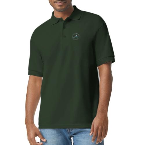 Mickey's Way No Touch No Talk No Eye Contact - Gildan Unisex 50/50 Jersey Polo