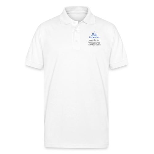 Ham Radio Enthusiast - Gildan Unisex 50/50 Jersey Polo