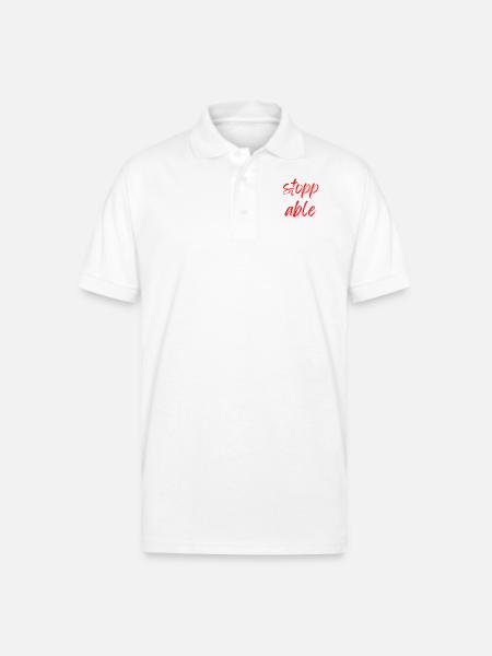 Un stoppable - Gildan Unisex 50/50 Jersey Polo - white