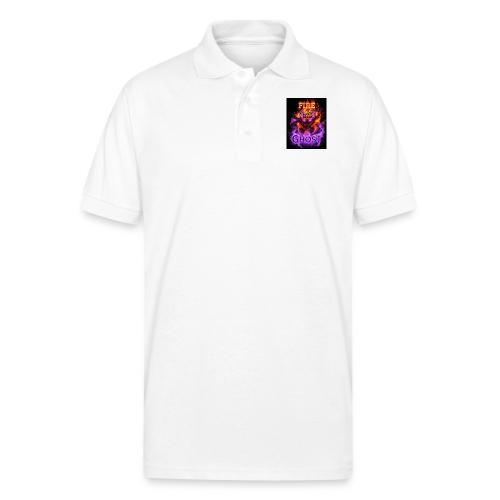 FIRE GHOST 26 - Gildan Unisex 50/50 Jersey Polo