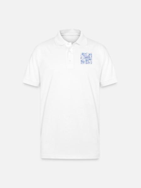 Human Body Cell - Gildan Unisex 50/50 Jersey Polo - white