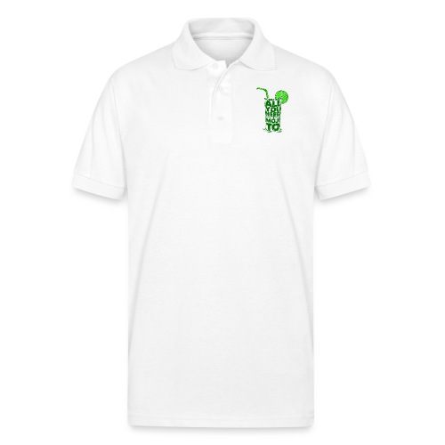 Sometimes All You Need Is Mojito And Lime - Gildan Unisex 50/50 Jersey Polo