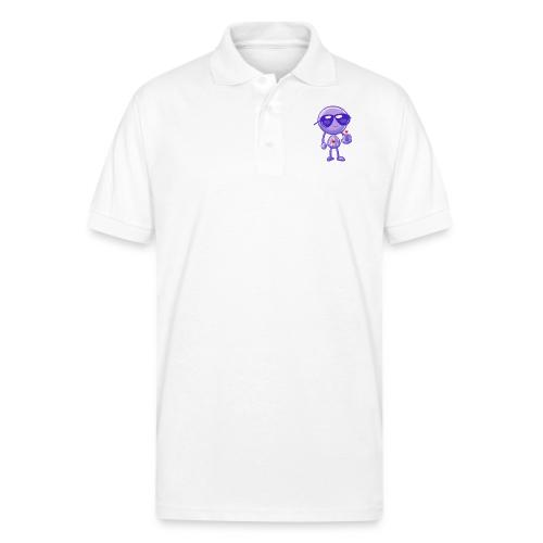 Smoon_I love Mrs S Purple - Gildan Unisex 50/50 Jersey Polo