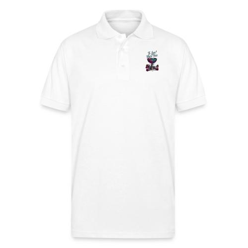 To Love? Hard Pass T-Shirt - Gildan Unisex 50/50 Jersey Polo