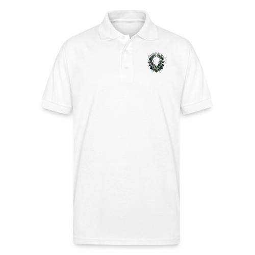 Crowned by Your Love Forever Laurel Wreath T-Shirt - Gildan Unisex 50/50 Jersey Polo