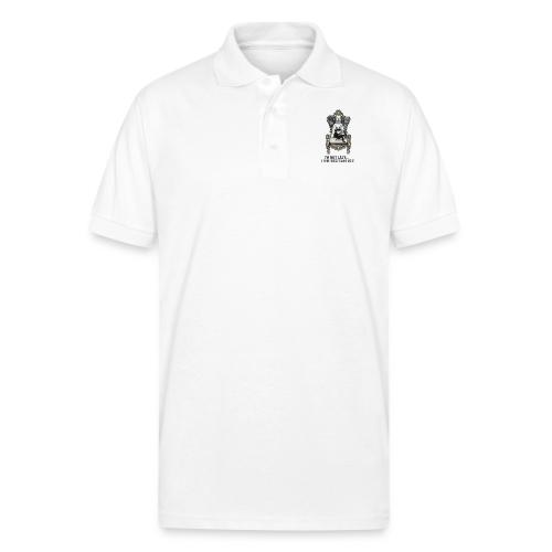 Remote Throne Procrastinator T Shirt, Dad Gift - Gildan Unisex 50/50 Jersey Polo