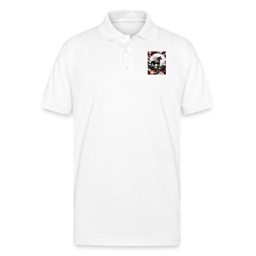 Year of the Horse Harmony T Shirt, Lunar New Year - Gildan Unisex 50/50 Jersey Polo
