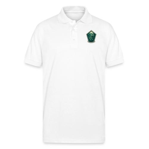 Easter Unfurl in Light Fern T Shirt, Spring Gift - Gildan Unisex 50/50 Jersey Polo