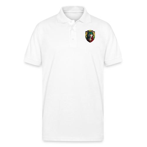 Portugal Iberian Wolf Soccer T Shirt,Football Gift - Gildan Unisex 50/50 Jersey Polo