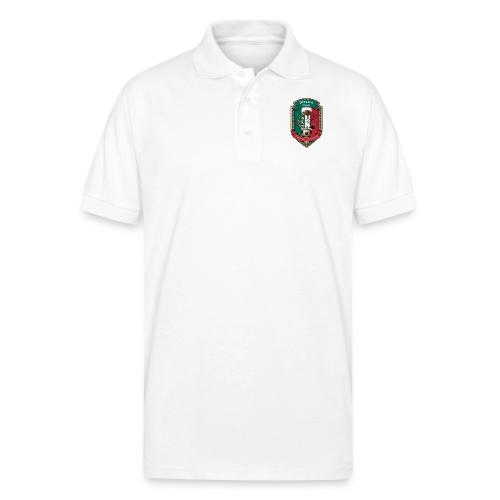 Mexico Eagle Valor T-Shirt, Pride Badge Gift - Gildan Unisex 50/50 Jersey Polo