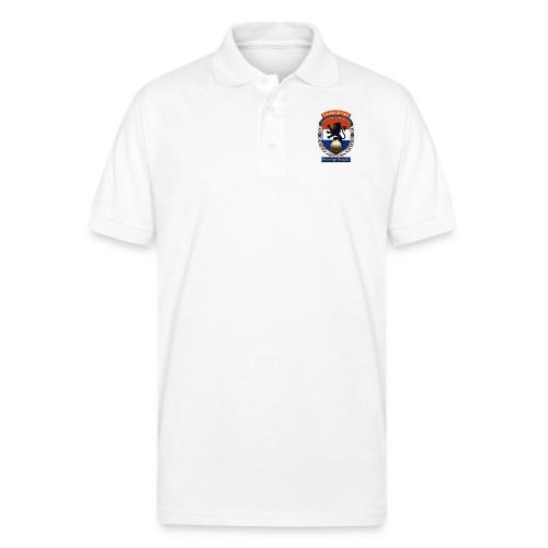 Netherlands Lion Premium T-Shirt, Dutch Flag Gift - Gildan Unisex 50/50 Jersey Polo