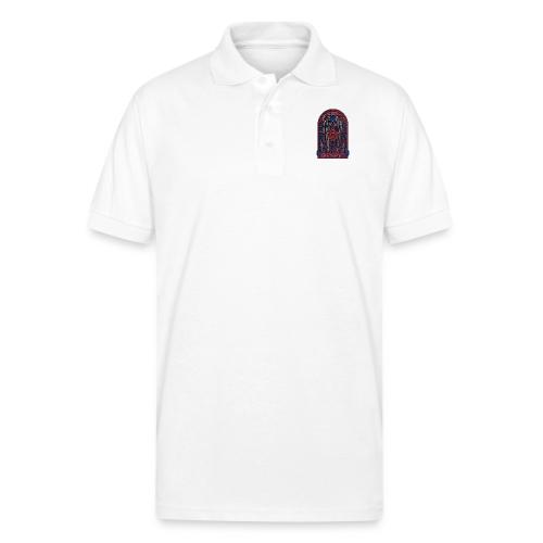 Barcelona Scarlet Pride T Shirt, Vibrant City Gift - Gildan Unisex 50/50 Jersey Polo