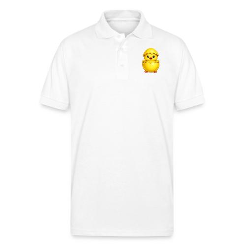 Easter Chick yellow - Gildan Unisex 50/50 Jersey Polo